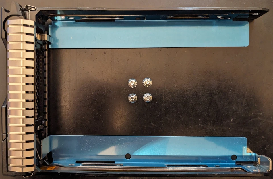 HP 820033-001 3.5" HDD Mounting Bracket and Screws - Image 3 of 3