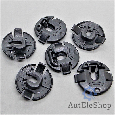 10 x Unterfahrschutz Halteklammern Unterschutz Clips für AUDI A4 A5 A6 A7 VW