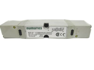 NUMATIC 123BB4R2KL00030  110-120/50-60 150PSI NSNP