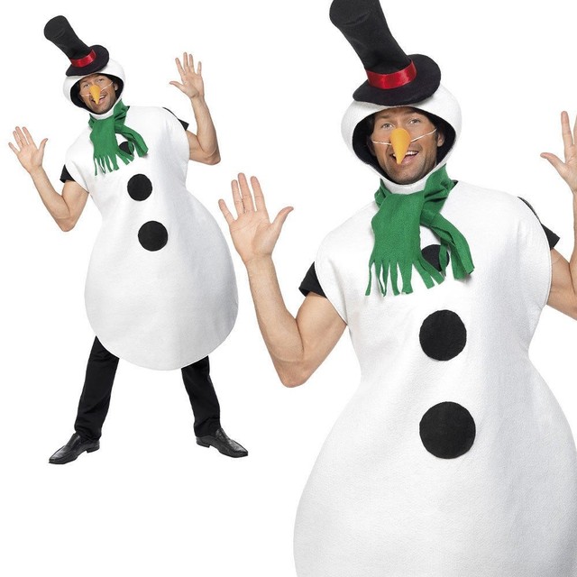 ladies snowman costume