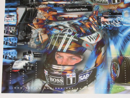 VTG MID-1990s ILMOR RACING ENGINES ADVERTISING POSTER! 16x11" MERCEDES FORMULA 1 - Picture 5 of 12