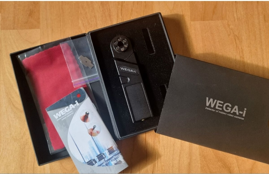 Détecteur de caméras WEGA i en aluminium avec viseur optique mat