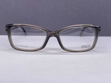 Inface Brille Damen Grau Schwarz Rechteckig Vollrand if9235 Dänemark
