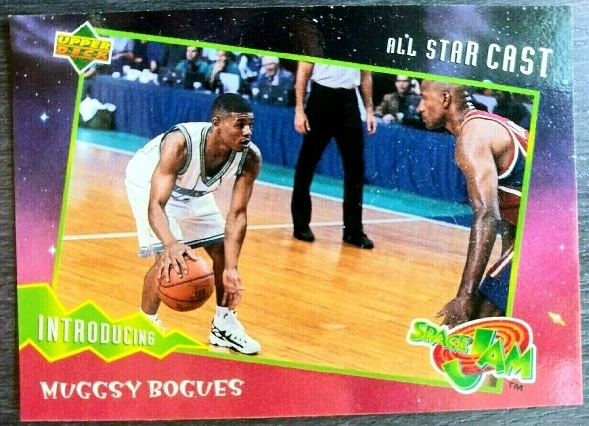 Space Jam Jordan Muggsy Rare 1996 Upper Deck Space Jam Michael