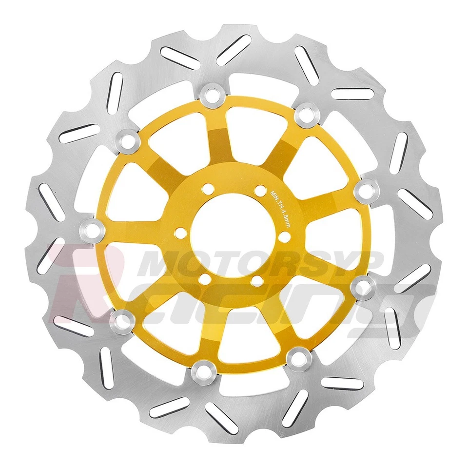 Placa de disco de freno delantera 320 mm para DUCATI MONSTER S2R 1000CC 2006-2007 S 2003-2005 Foto 2 de 4