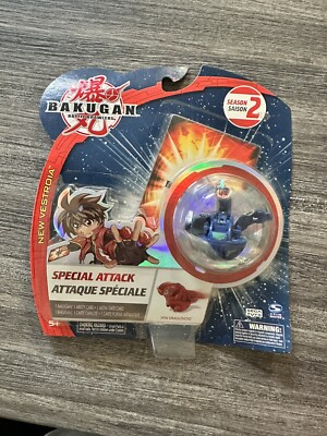 Bakugan SPIN DRAGONOID Battle Brawlers Special Attack Gray NEW SEALED PACK