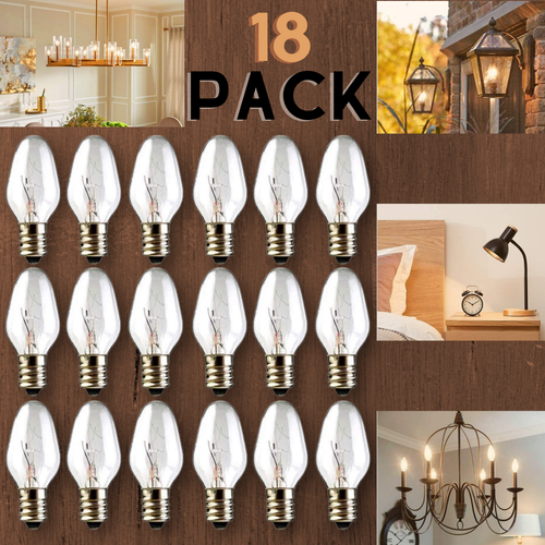 18 Packs Scentsy Wax Light Bulbs For Wax Warmer Heater Wax Warmer Bulbs