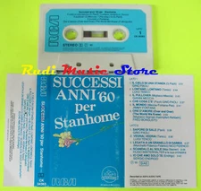 MC SUCCESSI ANNI'60 PER STANHOME paoli tenco fontana bongusto 1985 cd lp dvd vhs