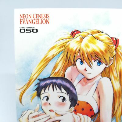 050 Asuka Langley SHINJI IKARI Shonen Ace special Card Neon