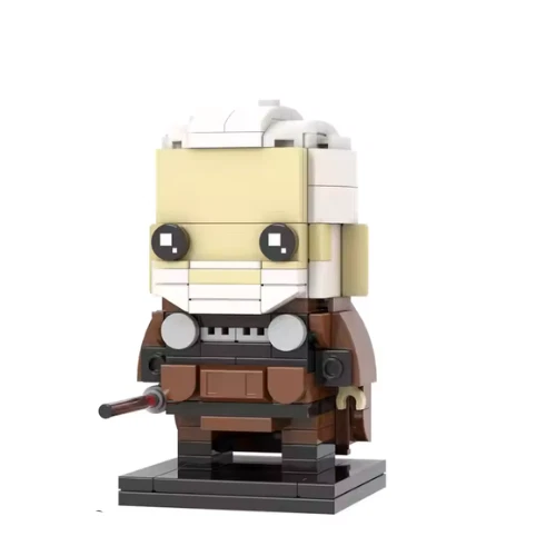 MOC Lego: Star Wars Count Dooku Brickheadz Style Perfect Gift Fast Shipping