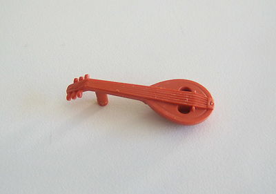 Preschool Toys Pretend Play Instrument Musique Mandoline Troubadour Vintage Playmobil L1118 Moyen Age Toys Hobbies