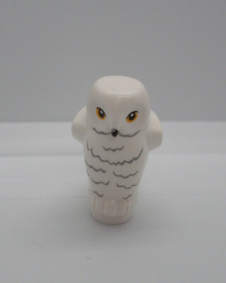Lego Eule weiss mit Gesicht und Details Tiere Eulen Harry Potter Hedwig) Uhu Neu