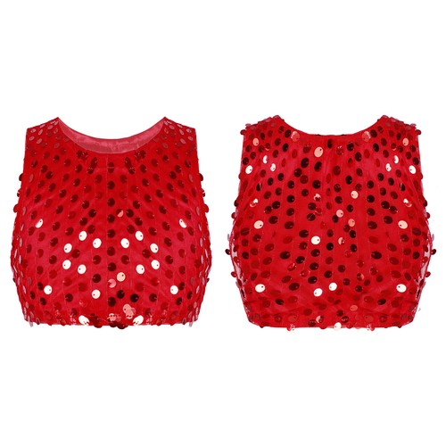 Kids Girls Underwear Ballet Dance Dancewear Sweater Shirt Lightweight Tops - Picture 30 of 30
