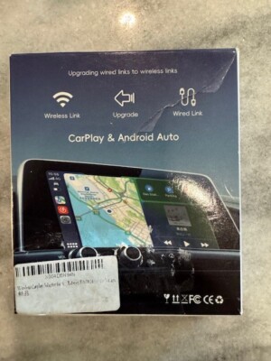Carplay AI Box Wireless Carplay Android Auto Adapter Car Multimedia Video Gift
