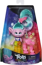 DreamWorks Trolls World Tour Glam Satin Action Figur Hasbro Spielzeug Puppe NEU