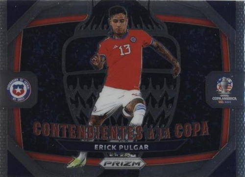 2024 Panini Prizm Copa America Silver Pulsar Erick Pulgar C Chile