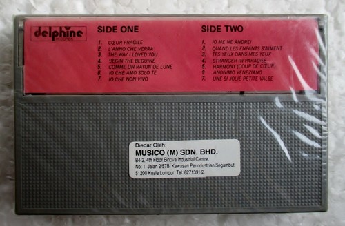 AMOUR by Richard Clayderman Rare Malaysia Cassette Tape New Sealed - Picture 2 of 3