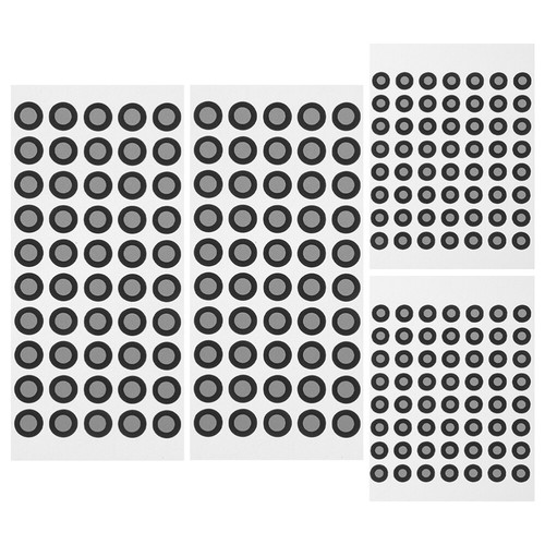 4 Sheets Reflektierende 3D-Scan-Aufkleber Insgesamt 112 Handscanner 3D-Scanner - Bild 4 von 12
