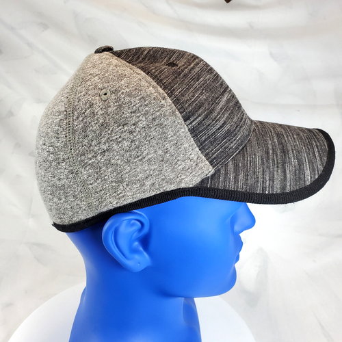 NWT Women's Calia Golf Cap Hat Stretch Back Dark Gray / Light Gray Poly - Picture 5 of 7