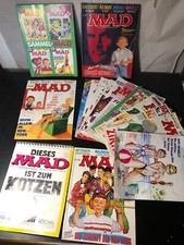 MAD - 12 Stk. Original Hefte + 2 Sammelbände, Jg. 1980er, Konvolut