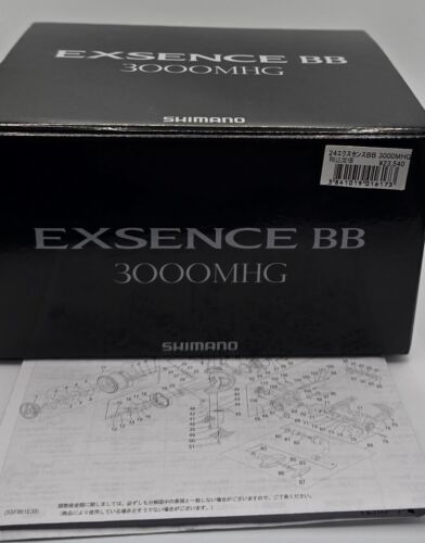 Shimano 24 Exsence BB 3000MHG-A Spinning Reel from Japan - Picture 13 of 14