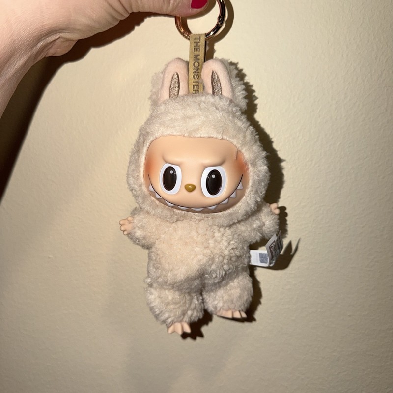 POP MART EXCITING MACARON SOYMILK LABUBU CONFIRMED Plush Pendant BRAND NEW 