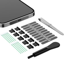 USB C Dust Plug,Silicone anti Dust Port Cover Type C Charging Port Protectors Pl