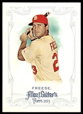 2013 Topps Allen & Ginter David Freese #189 St. Louis Cardinals