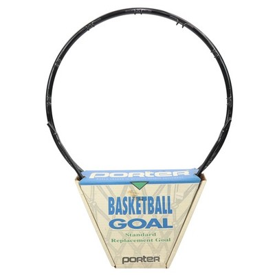Porter Basketball Goal Standard Replacement Rim Black Vintage New in Box