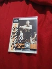 Rick Barry In Person Auto Inscription HOF 2003-04 UD Legends Throwback Warriors