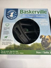 BASKERVILLE ULTRA MUZZLE Breathable Dog Training Muzzle Small size 2