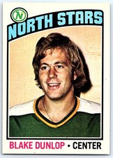 1976-77 O-Pee-Chee *C* Blake Dunlop Minnesota North Stars #263