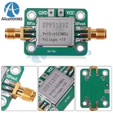 LNA 50-4000MHz SPF5189 RF Amplifier Signal Receiver For FM HF VHF/UHF Ham Radio