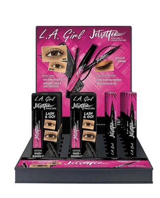 L.A. Girl Jetsetter Liquid Eyeliner Black Matte Smudge & Tear Resistant