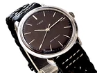 1987 Timex Marlin Burgundy Dial Manual Wind Mens Watch * Running Strong - Estate