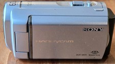 Sony Handycam DCR-SX41 Digital Video Camcorder Camera Silver With Battery
