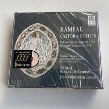 Rameau - Castor et Pollux - Frisch 1998 ASTREE E 8624 -  BOX 2 CD SEALED