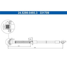 Flexible de frein Hyundai I30