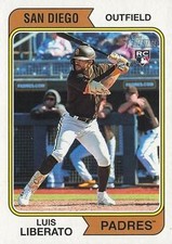2023 Topps Heritage #168 Luis Liberato