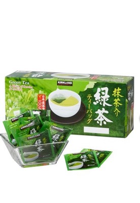 Green Tea A Blend Of Sencha &  Matcha By Kirkland Signature 100 Tea Bags
