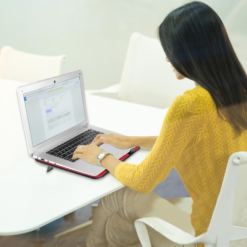 14 Inch Notebook-Kühler Laptop-Lüfter Aus Metallblech Laptop-Kühlkissen - 第 4/12 張圖片