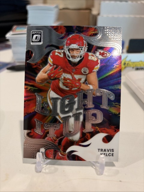 2025 Donruss Optic Travis Kelce Light It Up