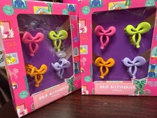 2 Boxes Mini Bow Snap Hair Clips, 4 Count
