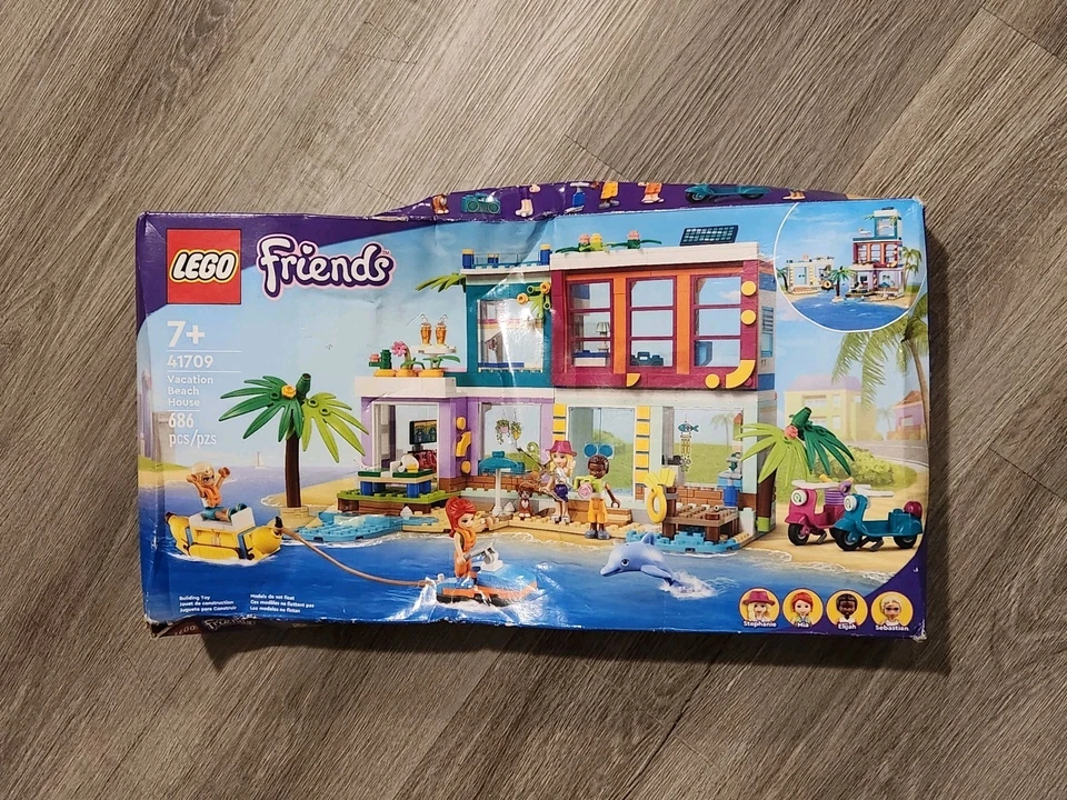 LEGO FRIENDS: Casa de Playa de Vacaciones (41709) Caja Nueva SELLADA LEER  Foto 2 de 4