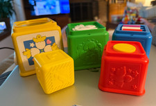 Fisher Price Stacking Block Set - Gently Pre-loved
