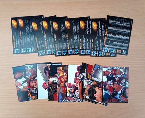 1994 Dynamic Series 1 CONFLICT set Broncos Premiers 18 card lot rugby league NRL - Picture 3 of 3