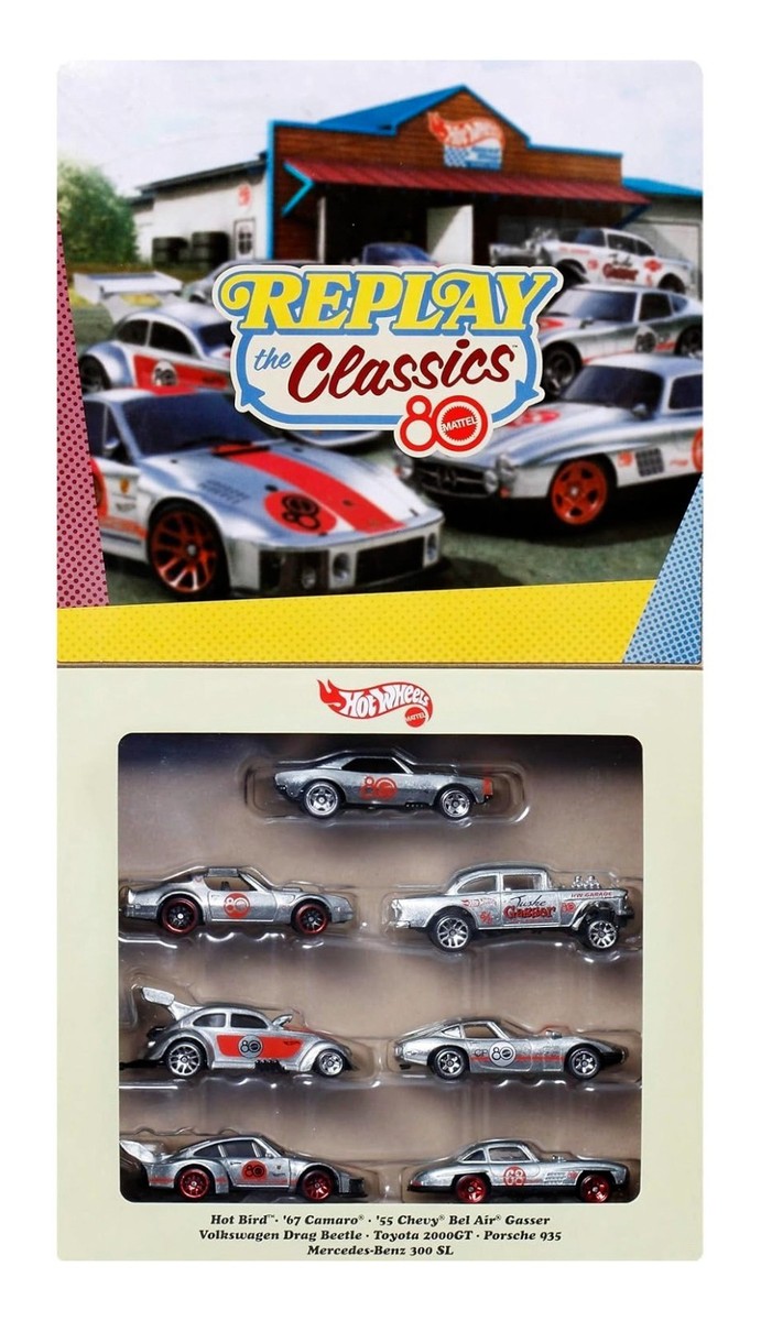 HOT WHEELS 2025 MATTEL 80th ANNIVERSARY REPLAY CLASSIC ZAMAC BOX
