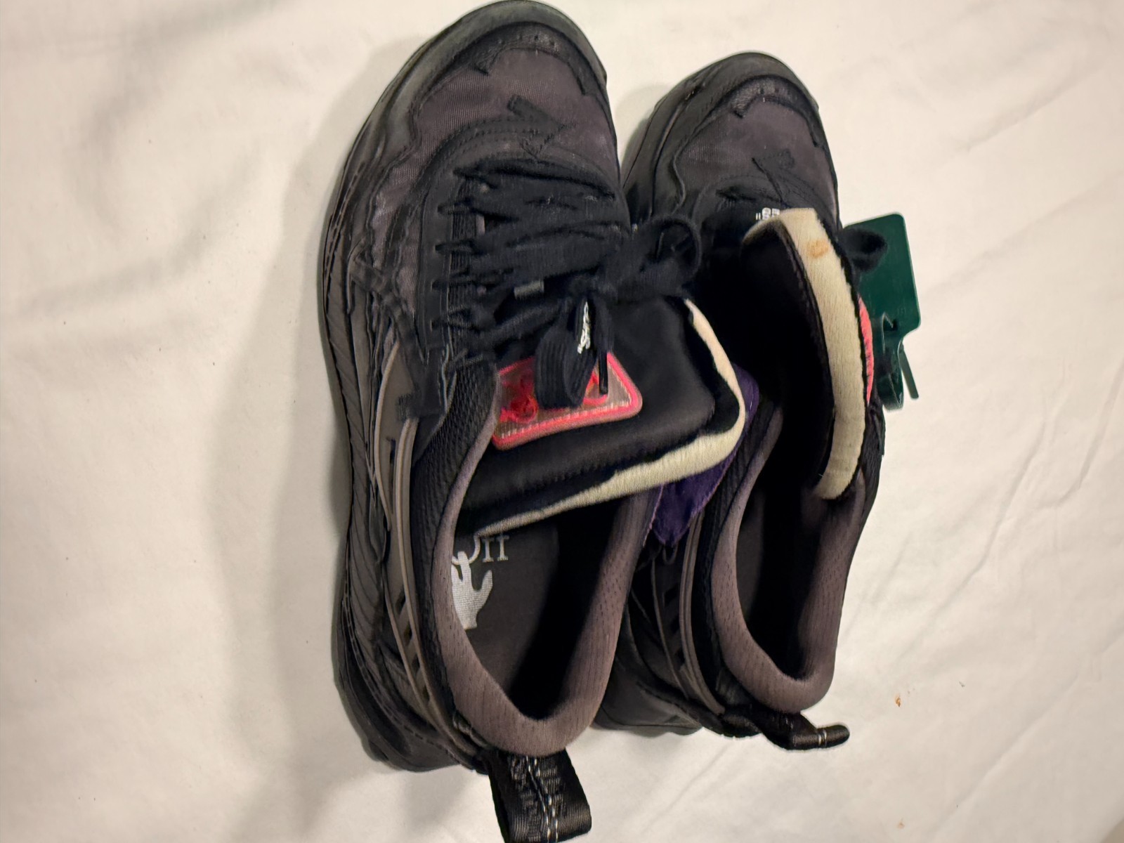 Size 10 - Off-White ODSY-1000 Black Grey Fuchsia image 8