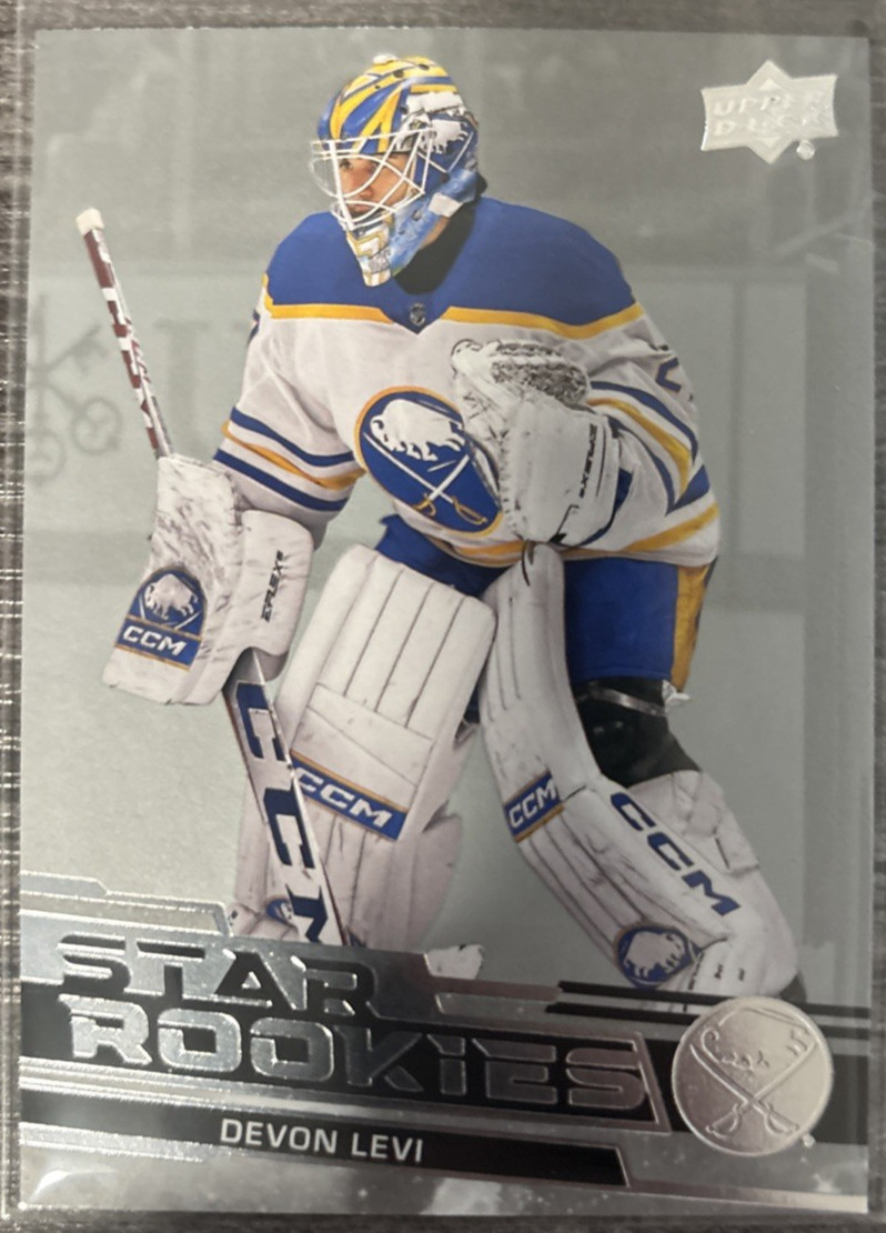 2023-24 Upper Deck Star Rookies Devon Levi - Buffalo Sabres #14 Rookie RC
