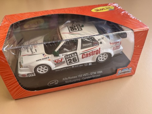 Alfa Romeo 155V6TI DTM. CASTROL Slot.it. BNIB. Seal Wrapped. Brilliant Detail! - Picture 1 of 5